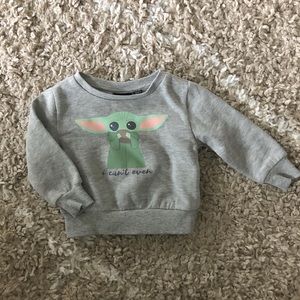 Infant Baby Yoda The Child Grogu Baby Top